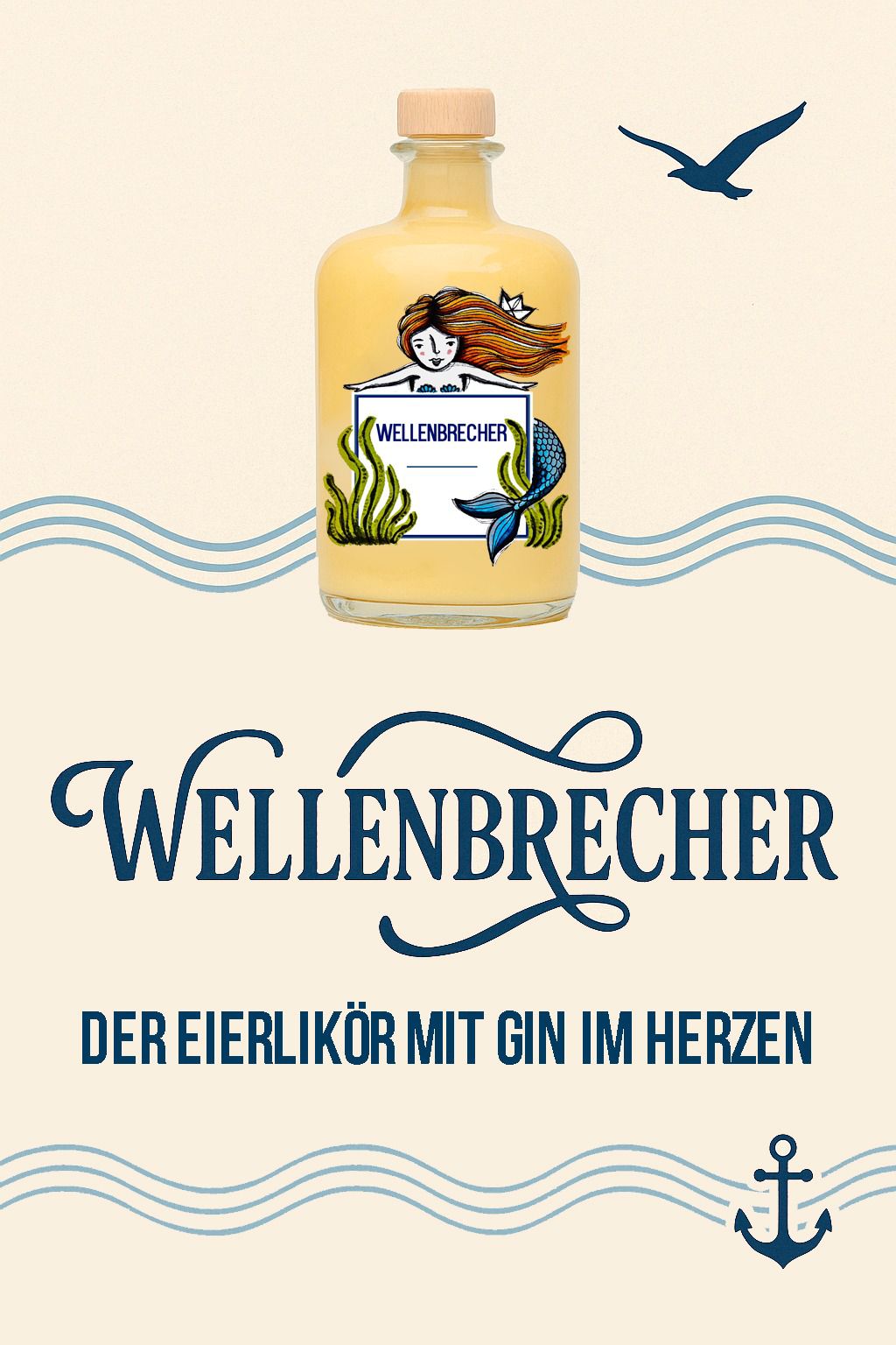 WELLENBRECHER - Eierlikör - 500ml